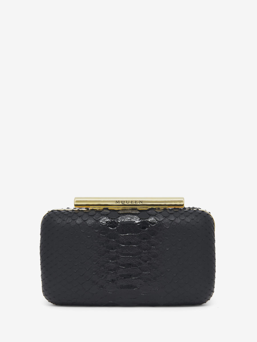 ALEXANDER MCQUEEN - McQueen T-Bar Box Clutch - Item 813715LIQ171000